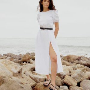 Reformation Anneliese Linen Dress